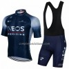 Completo Maglia + Pantaloncino con bretelle 2022 INEOS Grenadiers Manica Corta Blu Scuro